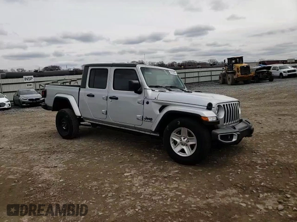 2022 Jeep Gladiator Sport S with VIN 1C6HJTAG5NL117583, listed as a Copart auction lot 51912425 with 69,739 mi miles and Salvage title. Bid and sale history available at DreamBid. Image 10.