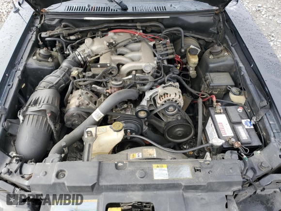 2001 Ford Mustang Deluxe with VIN 1FAFP444X1F212256, listed as a Copart auction lot 50162345 with 157,638 mi miles and Salvage Title. Bid and sale history available at carsss.com. Image 13.