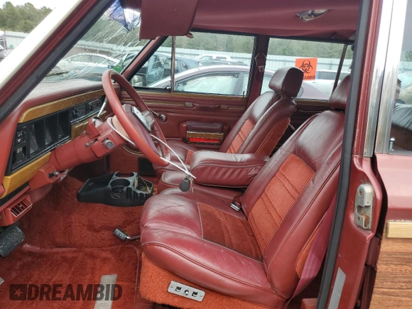 1986 Jeep Grand Wagoneer z VIN 1JCNJ15U6GT029563, wystawiony jako Copart lot #78917364 z przebiegiem 115 025 mil mil oraz Szkoda całkowita • Salvage title. Historia ofert i sprzedaży dostępna na DreamBid. Obrazek 7.