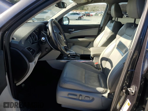 2015 Acura MDX with VIN 5FRYD3H24FB014281, listed as a Copart auction lot 88963145 with 219,167 mi miles and Salvage title. Bid and sale history available at DreamBid. Image 7.