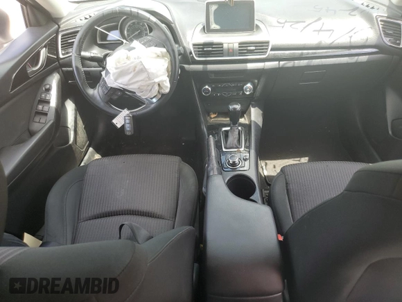 2015 Mazda 3 i Touring with VIN 3MZBM1L7XFM154245, listed as a Copart auction lot 61571995 with Not provided miles and Salvage title. Bid and sale history available at DreamBid. Image 8.