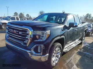 2020 GMC Sierra 1500 SLT with VIN 3GTU9DEDXLG160073, listed as a IAAI auction lot 41384026 with 57,870 mi miles. Bid and sale history available at carsss.com. Image 2.