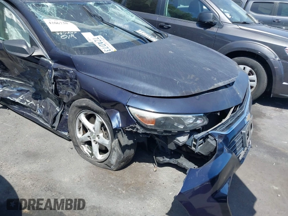 2016 Chevrolet Malibu LS with VIN 1G1ZB5STXGF169657, listed as a IAAI auction lot 42067389 with Not Provided miles and . Bid and sale history available at carsss.com. Image 17.