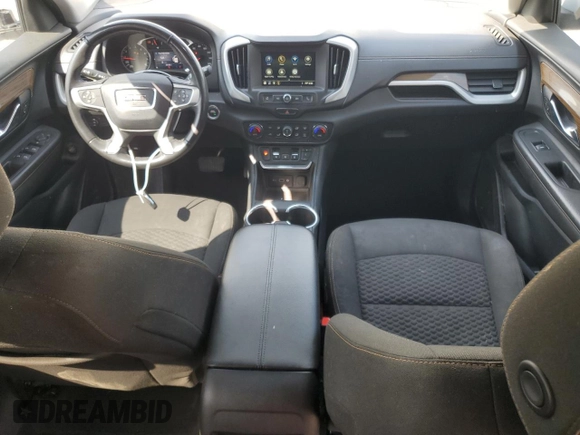 2019 GMC Terrain SLE with VIN 3GKALMEV2KL208334, listed as a Copart auction lot 52574445 with 93,138 mi miles and Salvage Title. Bid and sale history available at DreamBid. Image 8.