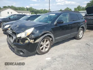 2014 Subaru Outback 2.5i Premium with VIN 4S4BRBCC3E3267120, listed as a Copart auction lot 60874254 with 144,804 mi miles and Salvage Title. Bid and sale history available at carsss.com. Image 1.