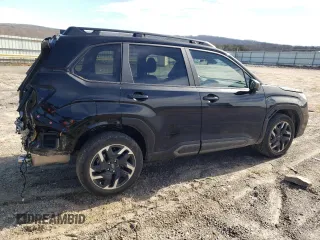 2025 Subaru Forester Limited with VIN JF2SLDRC1SH483332, listed as a Copart auction lot 43400035 with 3,101 mi miles and Salvage Title. Bid and sale history available at carsss.com. Image 3.