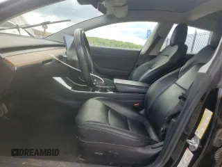 2018 Tesla Model 3 Long Range Battery with VIN 5YJ3E1EA6JF075813, listed as a Copart auction lot 52316125 with 101,460 mi miles and Salvage Title. Bid and sale history available at DreamBid. Image 7.