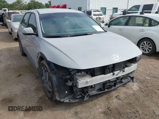 2024 Hyundai Ioniq 5 SE with VIN KM8KM4DE9RU302608, listed as a IAAI auction lot 42124157 with 7,046 mi miles and . Bid and sale history available at DreamBid. Image 1.