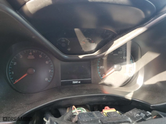 2021 Chevrolet Colorado 4WD Work Truck with VIN 1GCGTBEN1M1113476, listed as a Copart auction lot 44523985 with 70,441 mi miles and Salvage Title. Bid and sale history available at carsss.com. Image 9.
