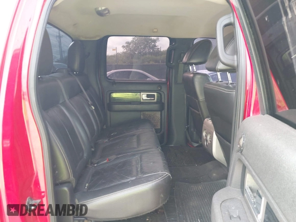 2010 Ford F-150 XL with VIN 1FTFW1EV1AFA13311, listed as a IAAI auction lot 42055204 with 165,845 mi miles. Bid and sale history available at carsss.com. Image 8.