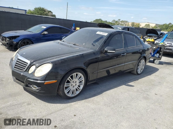 2008 Mercedes-Benz E-Class Luxury 3.5L with VIN WDBUF56X18B232865, listed as a Copart auction lot 53678895 with 136,555 mi miles and Clean Title. Bid and sale history available at carsss.com. Image 1.