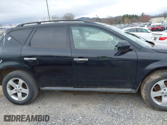 2005 Nissan Murano SL with VIN JN8AZ08W65W421149, listed as a IAAI auction lot 41858615 with 146,308 mi miles and . Bid and sale history available at DreamBid. Image 13.