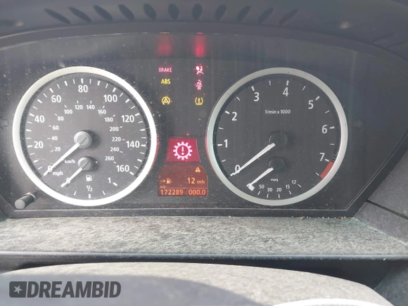 2006 BMW 5 Series 530i with VIN WBANE73526CM33895, listed as a IAAI auction lot 42192681 with 172,289 mi miles and . Bid and sale history available at carsss.com. Image 7.
