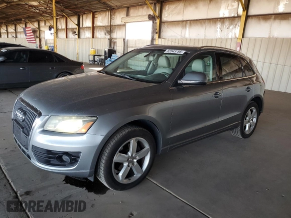 2011 Audi Q5 Premium Plus with VIN WA1LFAFP2BA016746, listed as a Copart auction lot 62543795 with 147,161 mi miles and Salvage title. Bid and sale history available at DreamBid. Image 1.