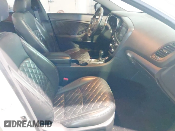 2015 Kia Optima SXL Turbo with VIN 5XXGR4A63FG408045, listed as a IAAI auction lot 41475991 with 133,263 mi miles and . Bid and sale history available at DreamBid. Image 5.