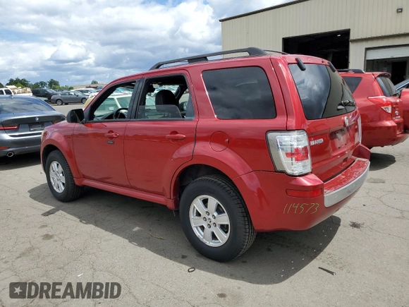 2010 Mercury Mariner with VIN 4M2CN9B7XAKJ24158, listed as a Copart auction lot 56522714 with 174,474 mi miles and Salvage title. Bid and sale history available at DreamBid. Image 2.