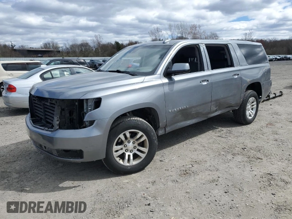 2019 Chevrolet Suburban LT z VIN 1GNSKHKC8KR306927, wystawiony jako Copart lot #52399565 z przebiegiem 121 966 mil mil oraz Szkoda całkowita • Salvage title. Historia ofert i sprzedaży dostępna na DreamBid. Obrazek 1.