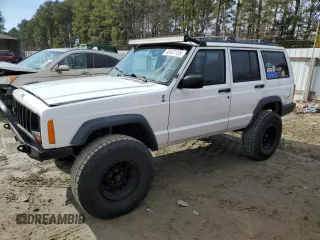 1997 Jeep Cherokee SE with VIN 1J4FJ28S8VL516132, listed as a Copart auction lot 43422155 with 116,220 mi miles and Salvage Title. Bid and sale history available at carsss.com. Image 1.