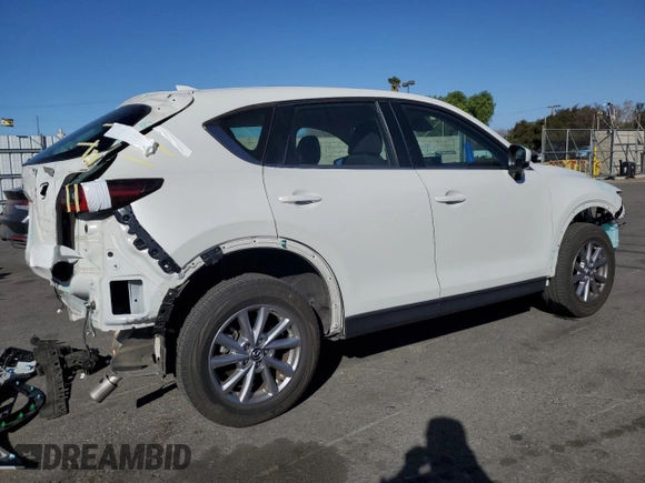 2023 Mazda CX-5 2.5 S with VIN JM3KFBAM9P0280295, listed as a Copart auction lot 41708725 with 15,274 mi miles and Salvage Title. Bid and sale history available at carsss.com. Image 3.