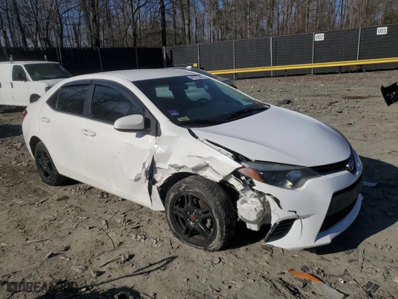 2016 Toyota Corolla L with VIN 5YFBURHE6GP486587, listed as a Copart auction lot 46725305 with 127,827 mi miles and Salvage Title. Bid and sale history available at carsss.com. Image 4.