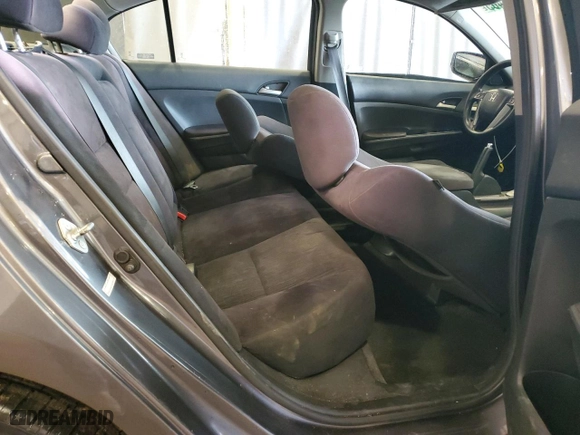2011 Honda Accord Sdn LX with VIN 1HGCP2F32BA091454, listed as a Copart auction lot 53322405 with 268,000 mi miles and Salvage Title. Bid and sale history available at carsss.com. Image 10.