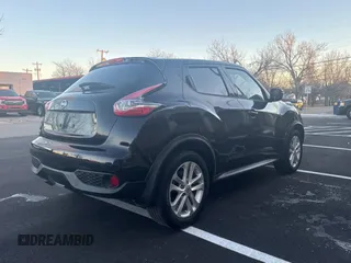 2015 Nissan Juke SV with VIN JN8AF5MR2FT504165, listed as a Copart auction lot 89213385 with 76,046 mi miles and Clean Title. Bid and sale history available at carsss.com. Image 4.