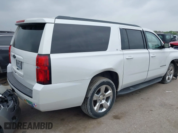 2016 Chevrolet Suburban LT with VIN 1GNSCHKC3GR161431, listed as a IAAI auction lot 41914038 with 117,028 mi miles and . Bid and sale history available at DreamBid. Image 4.