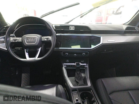 2023 Audi Q3 S line Premium with VIN WA1DECF35P1102382, listed as a IAAI auction lot 42734185 with 35,393 mi miles and . Bid and sale history available at DreamBid. Image 24.