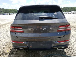2021 Genesis GV80 with VIN KMUHBDSB7MU063093, listed as a Copart auction lot 57149364 with 55,817 mi miles and Salvage Title. Bid and sale history available at carsss.com. Image 6.