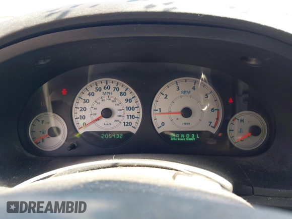 2006 Chrysler Town & Country Touring with VIN 2A4GP54L36R820920, listed as a IAAI auction lot 42335161 with 205,432 mi miles and . Bid and sale history available at DreamBid. Image 7.