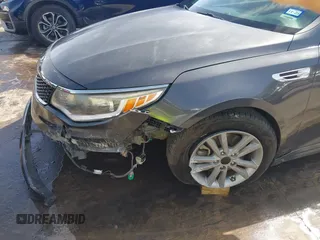 2016 Kia Optima LX Turbo with VIN 5XXGT4L12GG030448, listed as a IAAI auction lot 41744309 with 110,375 mi miles. Bid and sale history available at carsss.com. Image 17.