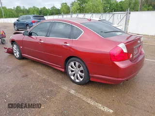 2006 Infiniti M z VIN JNKAY01E96M106728, wystawiony jako IAAI lot #42072634 z przebiegiem 138 275 mil mil oraz . Historia ofert i sprzedaży dostępna na DreamBid. Obrazek 3.
