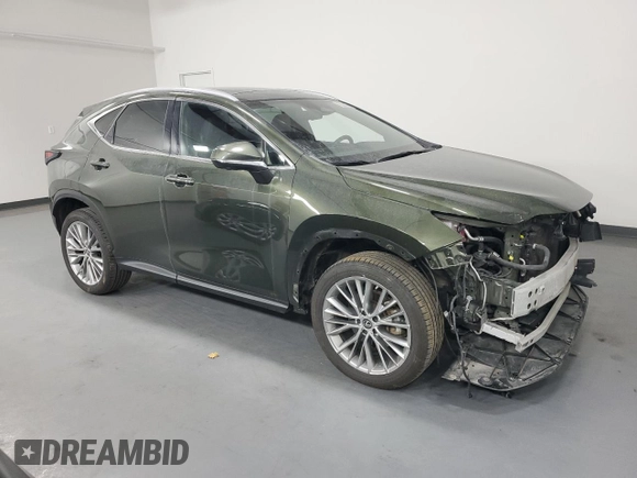 2023 Lexus NX 350h Luxury with VIN 2T2HKCEZXPC011833, listed as a Copart auction lot 88805845 with 40,845 mi miles and Clean Title. Bid and sale history available at DreamBid. Image 4.
