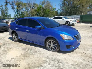 2013 Nissan Sentra SR with VIN 3N1AB7AP5DL693453, listed as a Copart auction lot 49291785 with 114,937 mi miles and Salvage Title. Bid and sale history available at carsss.com. Image 4.
