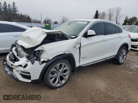 2018 BMW X4 xDrive28i with VIN 5UXXW3C58J0T80579, listed as a Copart auction lot 38707004 with 119,764 mi miles. Bid and sale history available at carsss.com. Image 1.