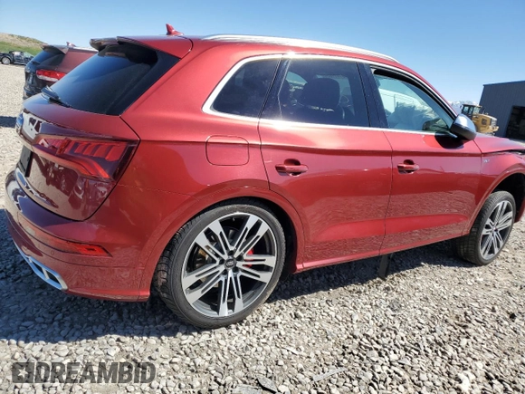 2018 Audi SQ5 with VIN WA1C4BFY1J2207491, listed as a Copart auction lot 51411654 with Not Provided miles and . Bid and sale history available at DreamBid. Image 3.