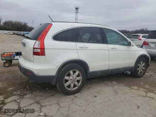 2008 Honda CR-V EX-L with VIN 5J6RE38718L008897, listed as a Copart auction lot 45035355 with 274,072 mi miles and Salvage Title. Bid and sale history available at carsss.com. Image 3.
