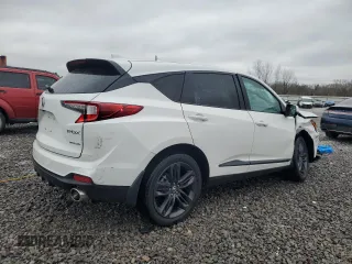 2024 Acura RDX w/A-Spec Package with VIN 5J8TC2H66RL035762, listed as a Copart auction lot 45744885 with 2,639 mi miles and Salvage title. Bid and sale history available at DreamBid. Image 3.