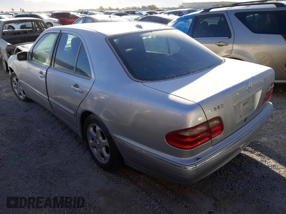 2002 Mercedes-Benz E-Class with VIN WDBJF65J12B472205, listed as a Copart auction lot 82494454 with 0 mi miles and Non Repairable. Bid and sale history available at carsss.com. Image 2.