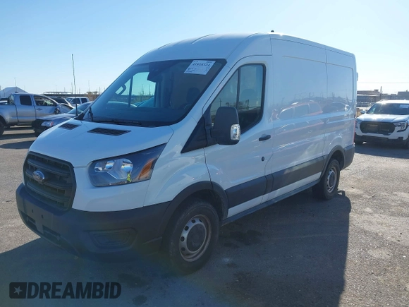 2020 Ford Transit Cargo with VIN 1FTBR1C8XLKA03938, listed as a IAAI auction lot 41818324 with 125,915 mi miles. Bid and sale history available at carsss.com. Image 17.