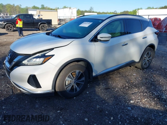 2020 Nissan Murano SV z VIN 5N1AZ2BJ3LN132023, wystawiony jako IAAI lot #42041286 z przebiegiem 64 105 mil mil oraz . Historia ofert i sprzedaży dostępna na DreamBid. Obrazek 17.