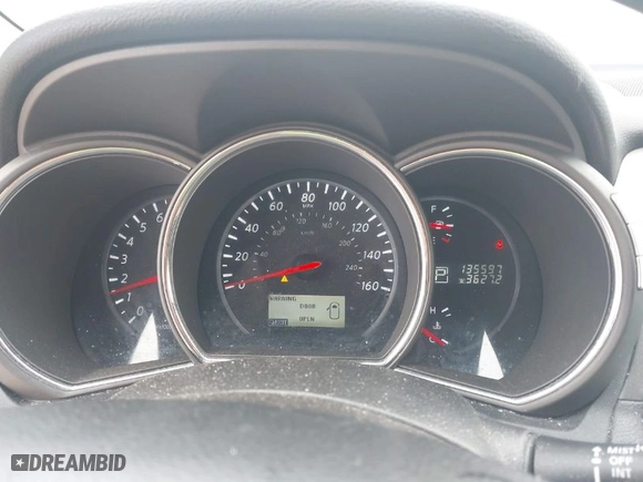 2014 Nissan Murano S with VIN JN8AZ1MU6EW416687, listed as a IAAI auction lot 42015846 with 221,252 mi miles. Bid and sale history available at carsss.com. Image 7.