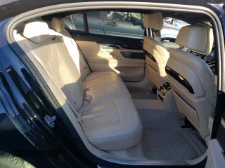 2018 BMW 7 Series 750i xDrive with VIN WBA7F2C56JB238485, listed as a Copart auction lot 75244433 with 35,702 mi miles. Bid and sale history available at carsss.com. Image 10.