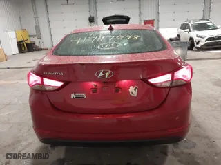 2016 Hyundai Elantra SE with VIN KMHDH4AE1GU556831, listed as a IAAI auction lot 41717048 with 91,730 mi miles. Bid and sale history available at carsss.com. Image 16.