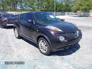 2014 Nissan Juke S with VIN JN8AF5MR1ET352684, listed as a IAAI auction lot 41997859 with 1 mi miles. Bid and sale history available at carsss.com. Image 1.