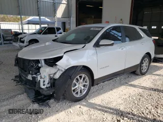 2023 Chevrolet Equinox LT with VIN 3GNAXKEG6PS195680, listed as a Copart auction lot 74998784 with 28,258 mi miles and Salvage Title. Bid and sale history available at carsss.com. Image 1.