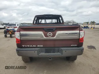 2016 Nissan Titan Pro-4X with VIN 1N6BA1F44GN509914, listed as a Copart auction lot 44417905 with Not provided miles and Salvage title. Bid and sale history available at DreamBid. Image 6.