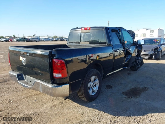 2014 Ram 1500 SLT with VIN 1C6RR6GT7ES357792, listed as a IAAI auction lot 41209153 with 1 mi miles. Bid and sale history available at carsss.com. Image 4.