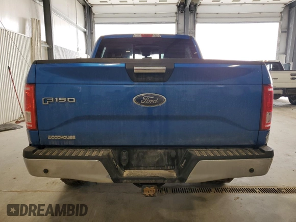 2016 Ford F-150 XLT with VIN 1FTEW1EG4GKF42510, listed as a Copart auction lot 51363495 with 108,482 mi miles and Salvage Title. Bid and sale history available at carsss.com. Image 6.