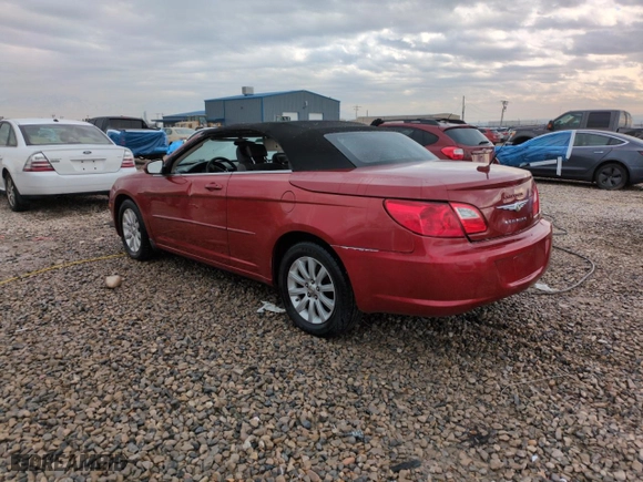 2010 Chrysler Sebring Touring with VIN 1C3BC5ED5AN127960, listed as a Copart auction lot 88854235 with 148,385 mi miles and Salvage Title. Bid and sale history available at carsss.com. Image 2.